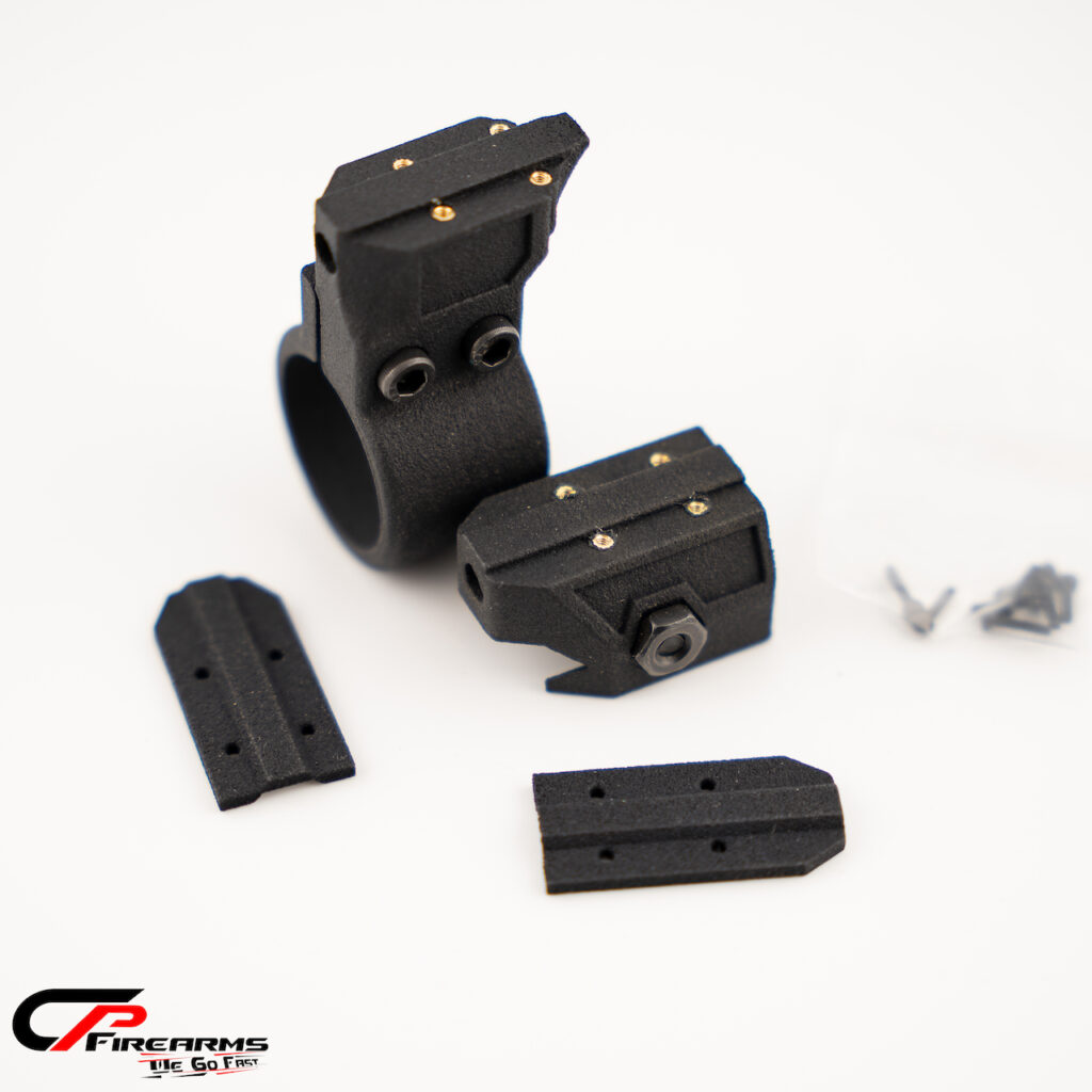 Mantis MK4 iron sight adapter kit with mounting hardware