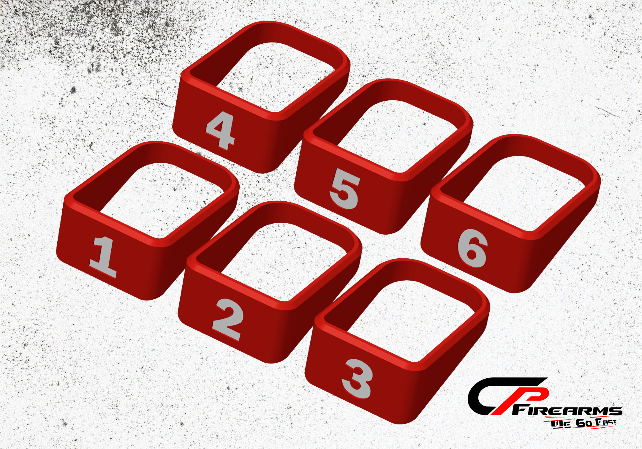 Glock Magazine Numbered Bands - Image 3