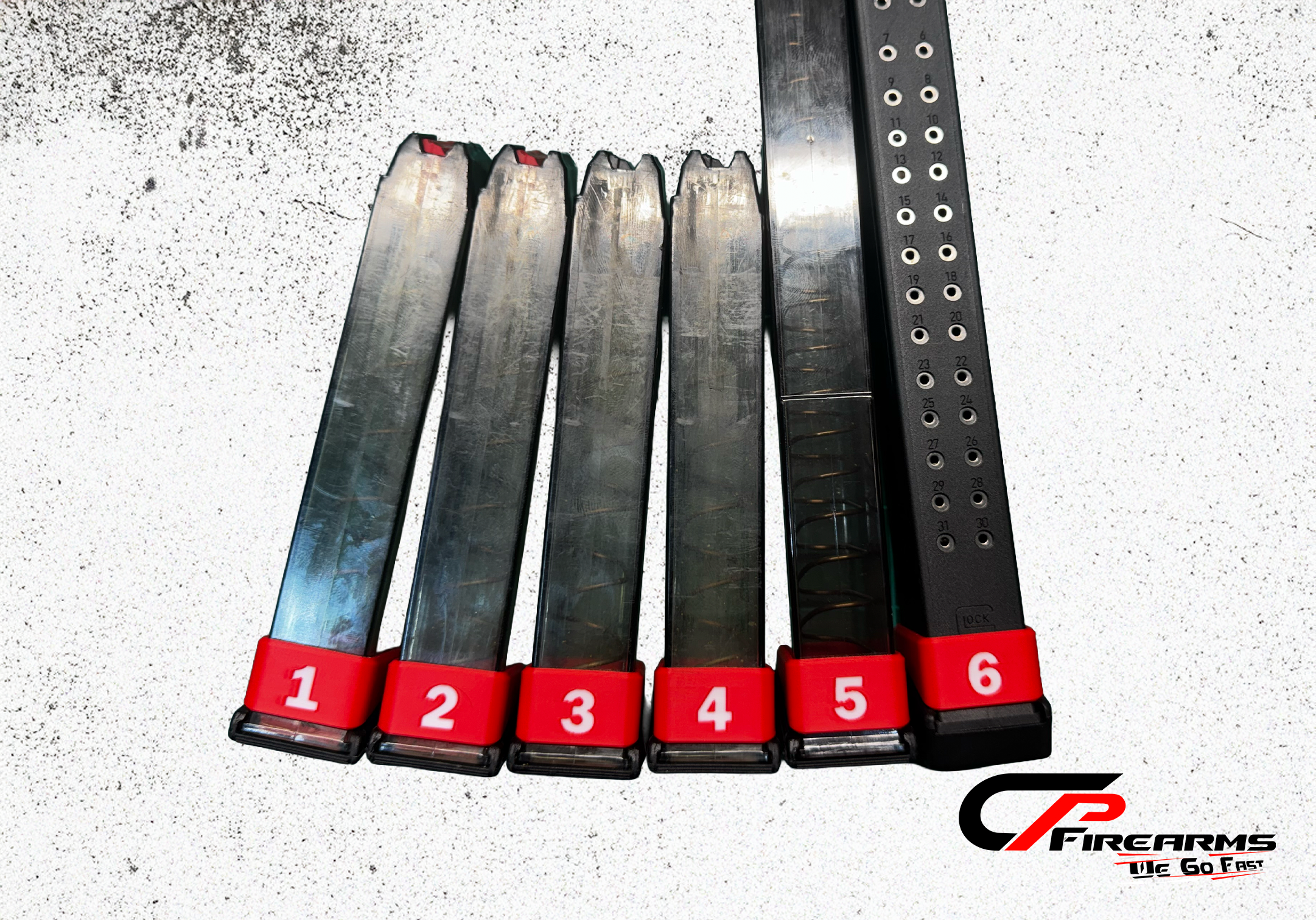 Glock Magazine Numbered Bands